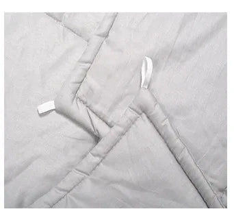 Cotton Microfiber Gravity Heavy Blanket 15lbs Weighted Blanket for Anxiety Bedroom