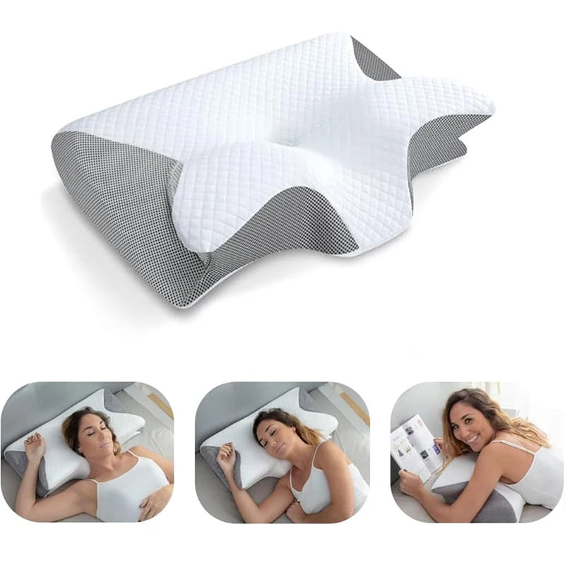 VitaSphere™ Orthopedic Cervical Pillow – Ergonomic Neck & Spine Support for Deep Sleep