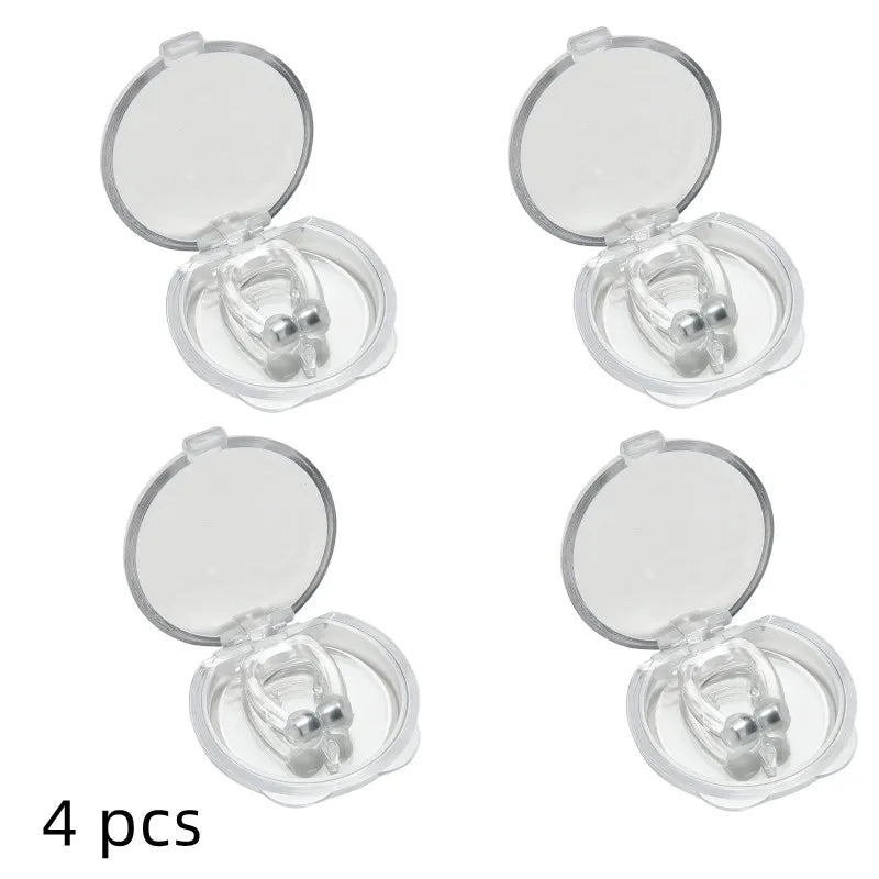 VitaSphere™ EasyBreathe Anti-Snore Silicone Magnetic Clip 1pc\2pc\4pc