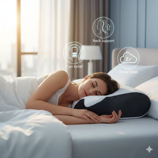 VitaSphere™ Cervical Pillow – Ergonomic Neck & Spine Support for Deep Sleep