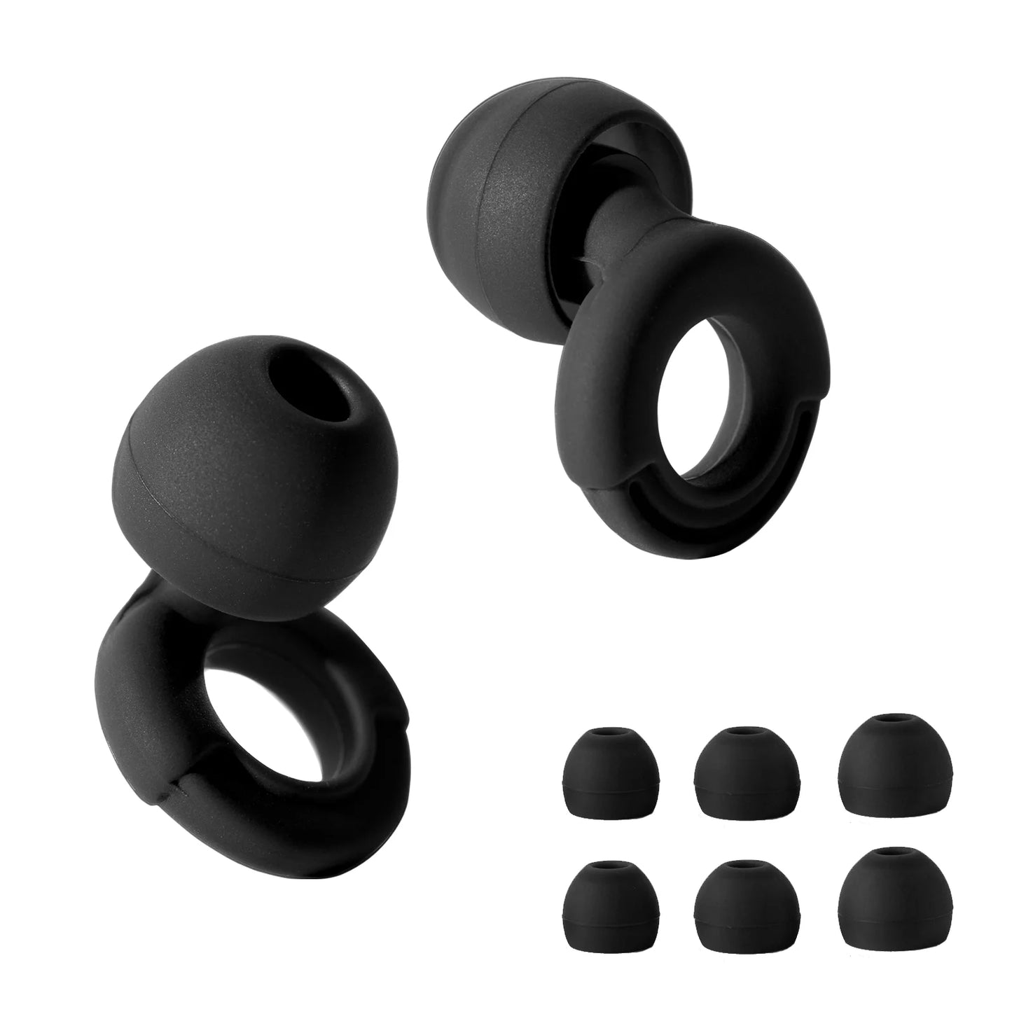 VitaSphere™ Loop Quiet — Silicone Noise Shield Ear Plugs for Sleep, Focus & Swimming