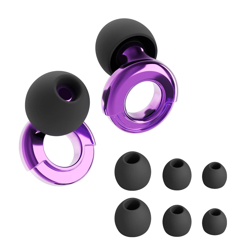 VitaSphere™ Loop Quiet — Silicone Noise Shield Ear Plugs for Sleep, Focus & Swimming