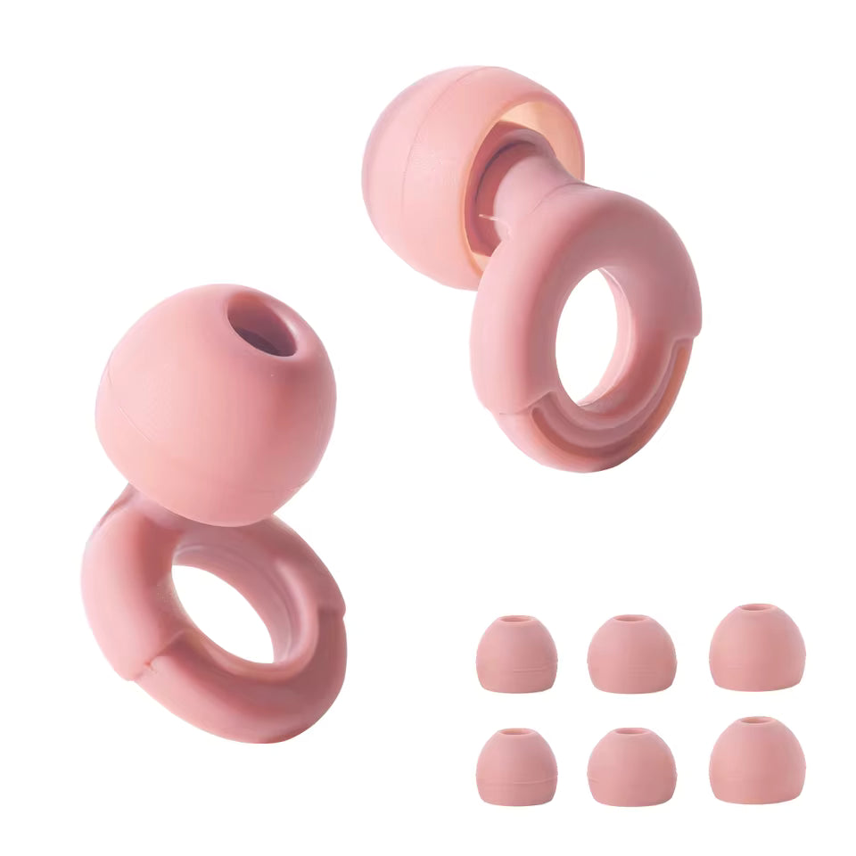 VitaSphere™ Loop Quiet — Silicone Noise Shield Ear Plugs for Sleep, Focus & Swimming