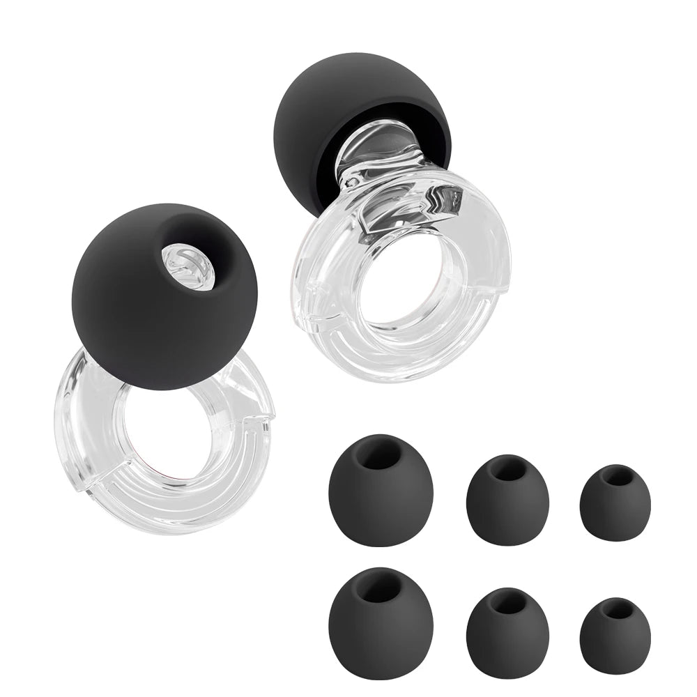 VitaSphere™ Loop Quiet — Silicone Noise Shield Ear Plugs for Sleep, Focus & Swimming