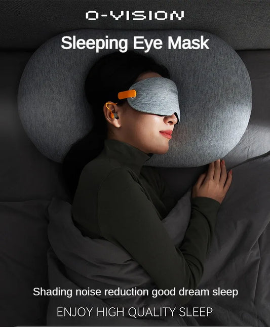 VitaSphere™ Sleep Mask — 100% Darkness & Silence in One Move