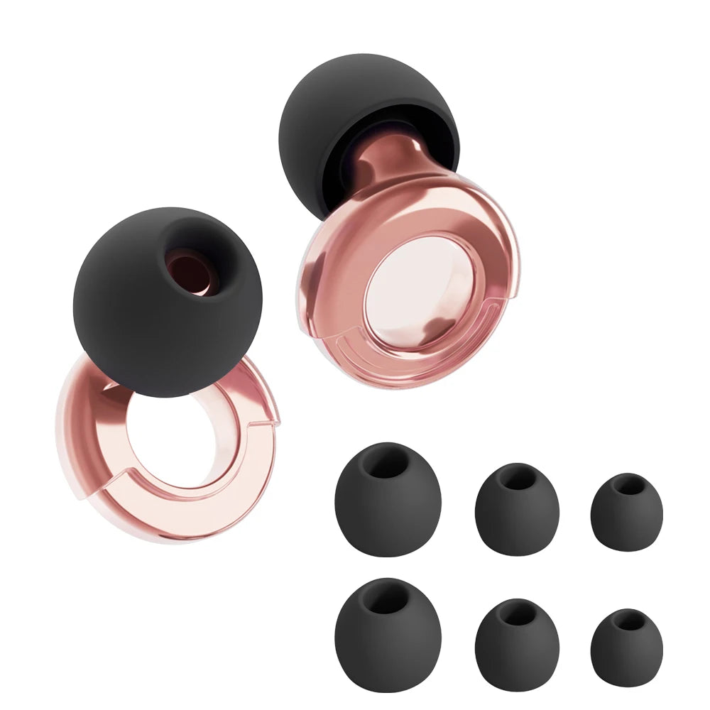 VitaSphere™ Loop Quiet — Silicone Noise Shield Ear Plugs for Sleep, Focus & Swimming