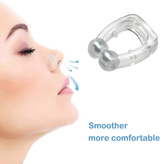 VitaSphere™ EasyBreathe Anti-Snore Silicone Magnetic Clip 1pc\2pc\4pc
