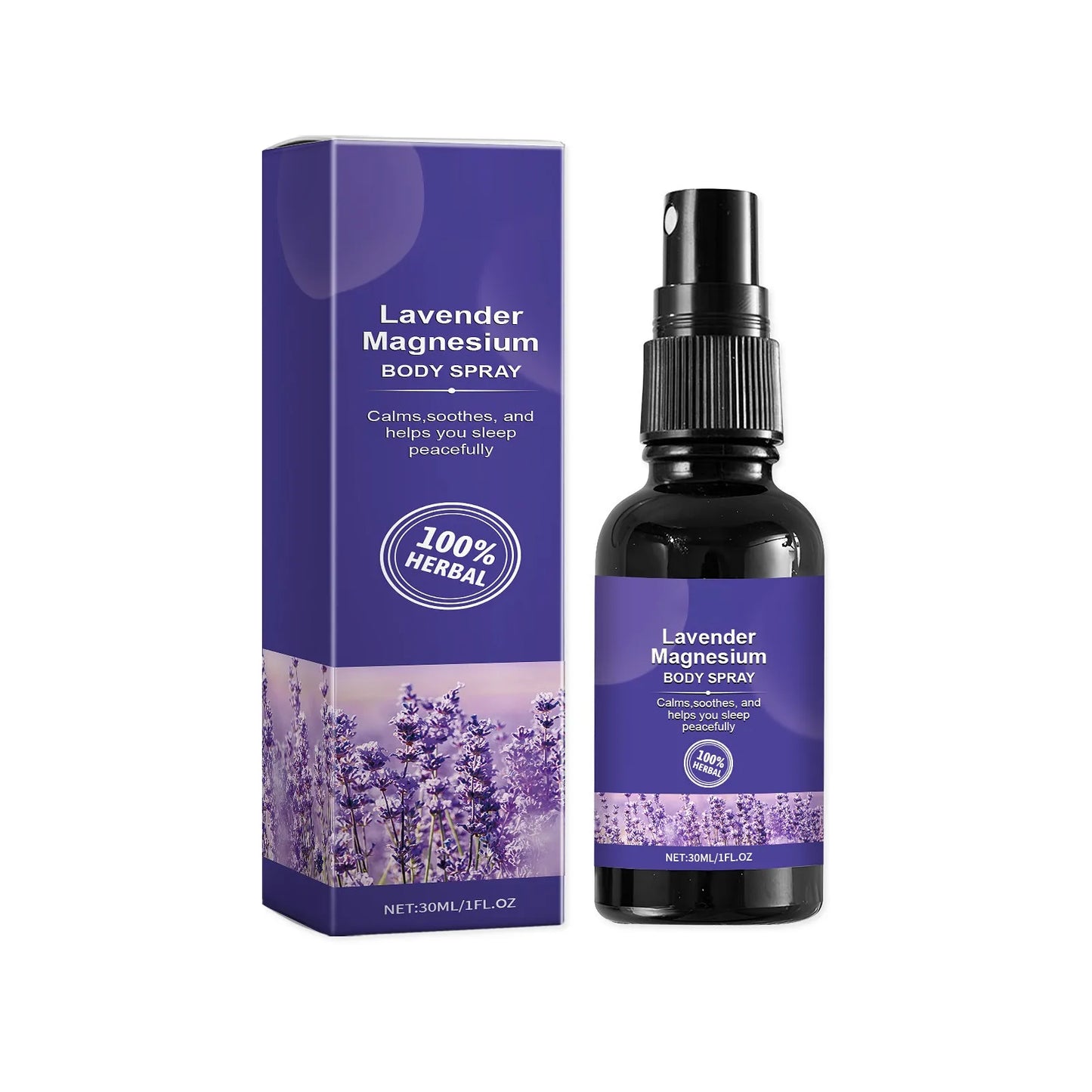 VitaSphere™ Deep Sleep Body Spray – Lavender Vanilla Aromatherapy Mist for Relax, Calm & Better Rest