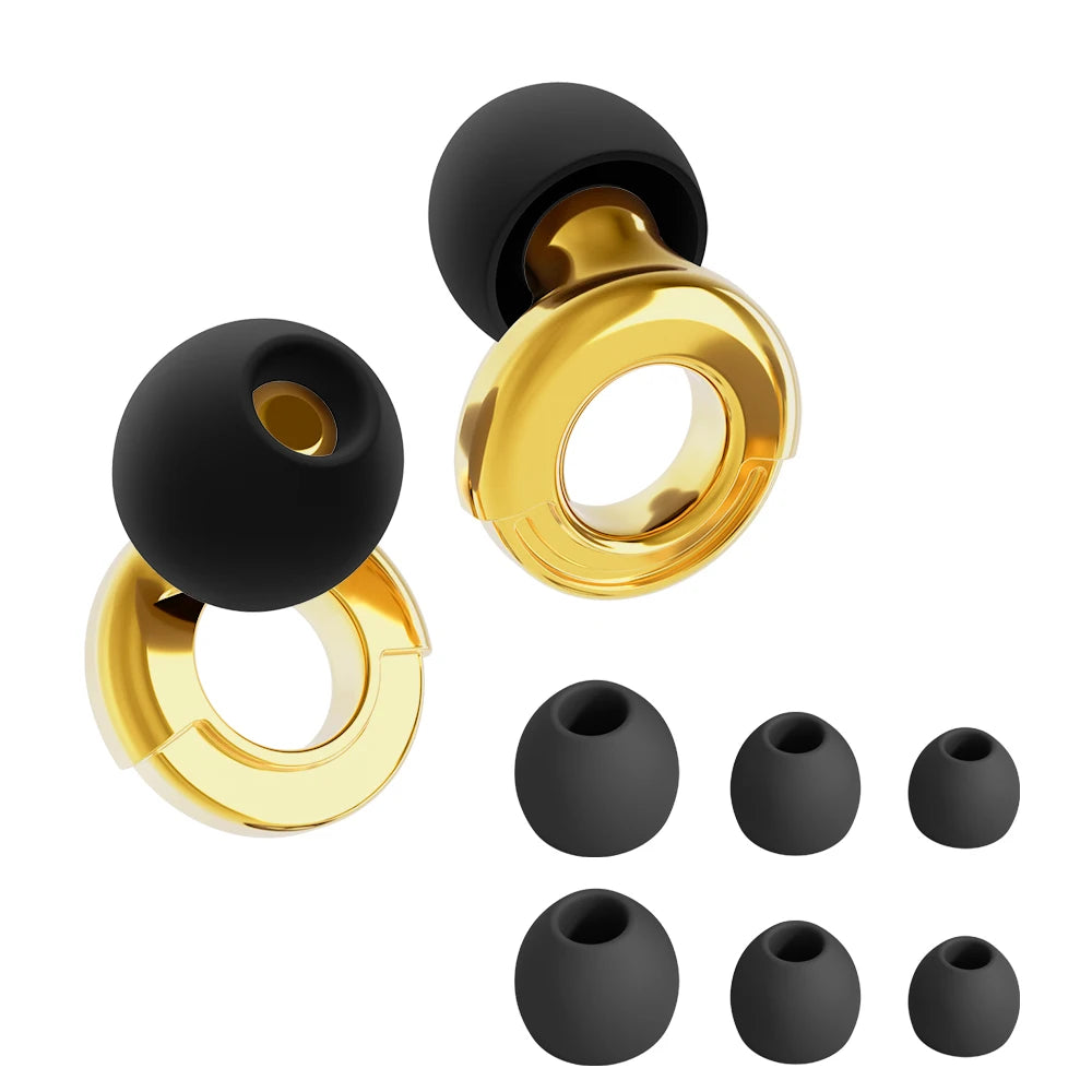 VitaSphere™ Loop Quiet — Silicone Noise Shield Ear Plugs for Sleep, Focus & Swimming