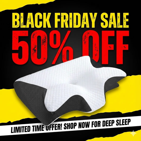 VitaSphere™ Cervical Pillow – Ergonomic Neck & Spine Support for Deep Sleep